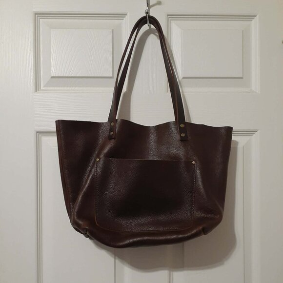 Portland Leather Goods Classic Large Coldbrew Tote - Picture 1 of 10